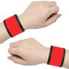 AMNQUERXUS LED Slap Bracelets Light Up Armbands Glow in The Dark Fashing Wristbands Wrist Bands Safety Reflective Running Gear for Runners Walkers Walking Jogging, Fits Men Women (2-Red) view 1
