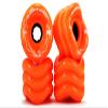 Shark Wheel 72mm 78a Longboard Cruising Wheels, DNA Formula, Set of 4 Wheels (Orange, 72mm) view 1