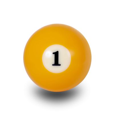 Aramith Super Pro Pool Replacement Ball 2 1/4" - Choose Your Ball Number (#1)