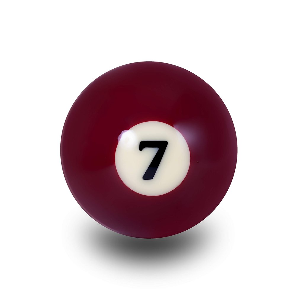 Aramith Super Pro Pool Replacement Ball 2 1/4" - Choose Your Ball Number (#7)