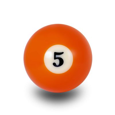 Aramith Super Pro Pool Replacement Ball 2 1/4" - Choose Your Ball Number (#5)