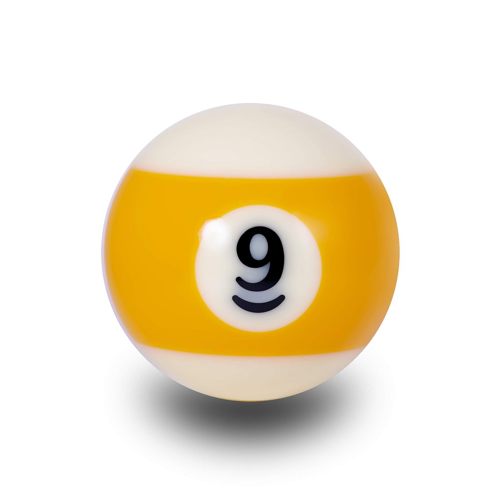 Aramith Super Pro Pool Replacement Ball 2 1/4" - Choose Your Ball Number (#9)