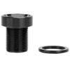 VGEBY1 Crank Arm Fixing Bolt, Bicycle Crank Arm Crankset Bottom Bracket M1519mm Titanium Bicycle Bike BB Axis Screws(Black) view 4