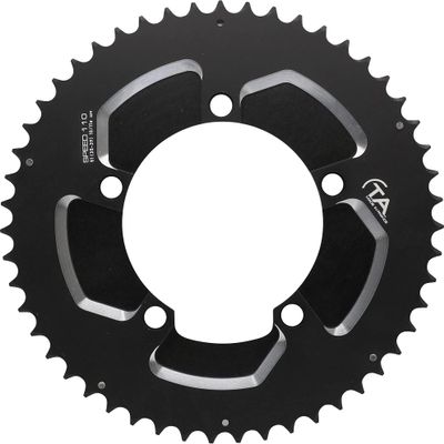 Spcialits TA Unisex's 2 110PCD 10/11 Speed Chainring, Matt Black, 53 T