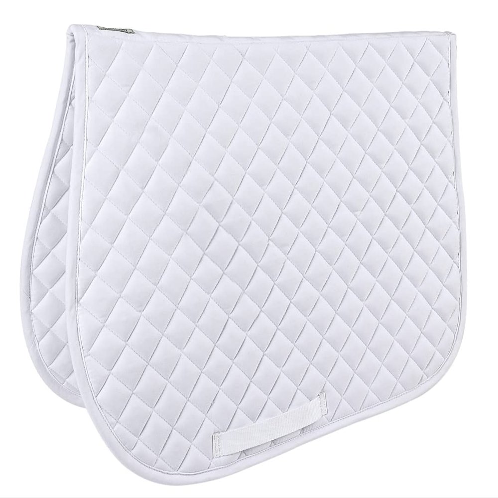 Dover Saddlery DS Quilted All-Purpose Saddle Pad, Size: All-Purpose-A/P, Color: White