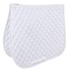 Dover Saddlery DS Quilted All-Purpose Saddle Pad, Size: All-Purpose-A/P, Color: White view 1