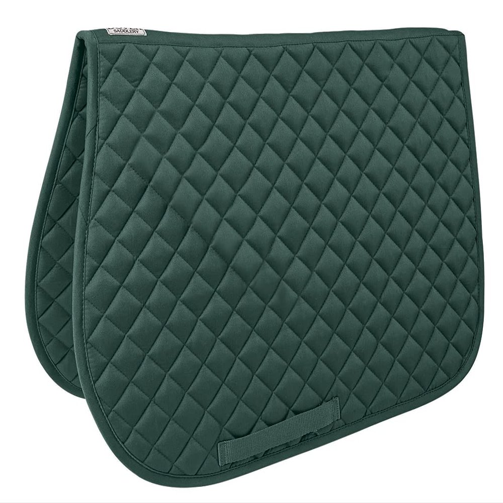 Dover Saddlery DS Quilted All-Purpose Saddle Pad, Size: All-Purpose-A/P, Color: Hunter