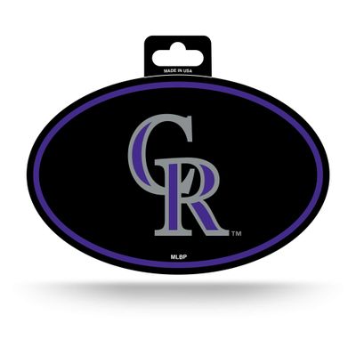 Rico OVC6401-Rockies Full Color Oval Sticker