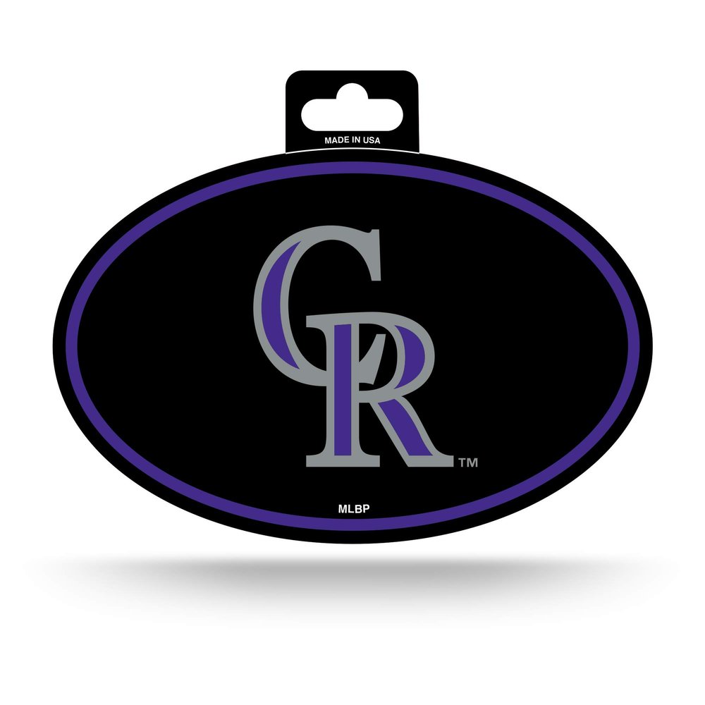 Rico OVC6401-Rockies Full Color Oval Sticker