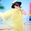 Fashion Scarves for Women Large Chiffon Shawls Summer Wedding Shawl Beach Wrap view 2