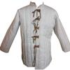 Cotton Gambeson Padded Armour Aketon Medieval Coat Jacket ABS (Brown, XXXL- Upto Chest 59 Inch) view 1