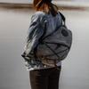 Duluth Pack Canvas Sling Pack  15 oz Waxed Canvas, Made in USA  16L Crossbody for Travel, Hiking & Everyday Use (Waxed Grey) view 3