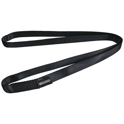 NewDoar 16mm Climbing Sling UIAA CE Certified,23KN EN566 Certified,Climbing Utility Cord Rock Climbing,Creating Anchors System,Rappelling Gear,Perfect for Tree Work(Black 95" 1pcs)