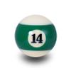 Aramith Super Pro Pool Replacement Ball 2 1/4" - Choose Your Ball Number (#14) view 1