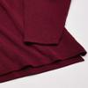 Long Sleeve Fleece Quarter-zip, Zinfandel Heather, Medium view 2