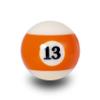 Aramith Super Pro Pool Replacement Ball 2 1/4" - Choose Your Ball Number (#13) view 1