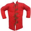 Cotton Gambeson Padded Armour Aketon Medieval Coat Jacket ABS (Red, XXXL- Upto Chest 59 Inch) view 1