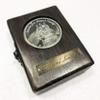 Antique Nautical Dolland London Pocket Compass 2.5" Brass Navigation Pocket Compass with Wooden Box view 1