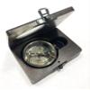 Antique Nautical Dolland London Pocket Compass 2.5" Brass Navigation Pocket Compass with Wooden Box view 3