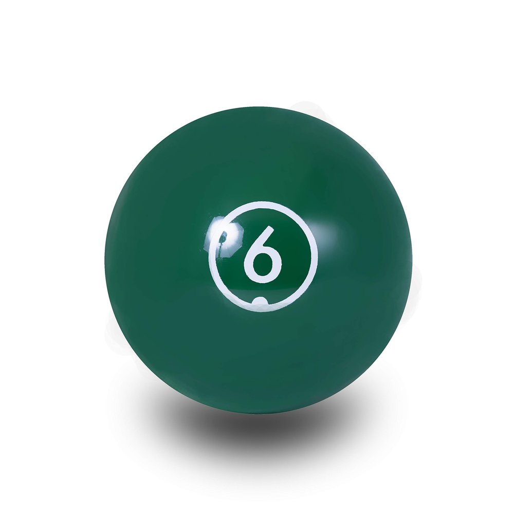 Aramith Continental Pool Replacement Ball 2 1/4" - Choose Your Ball Number (#6)