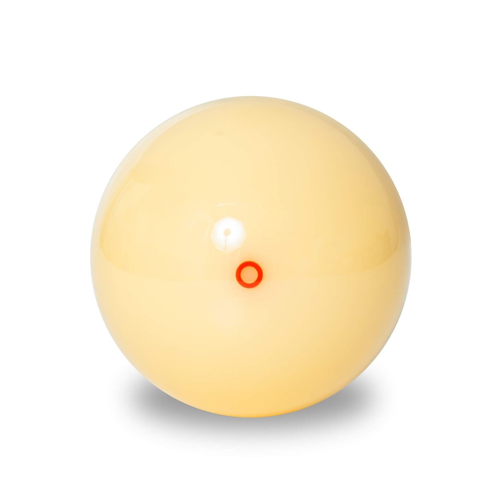Aramith Super Pool Cue Ball 2 1/4" with Red Circle