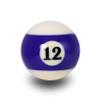 Aramith Super Pro Pool Replacement Ball 2 1/4" - Choose Your Ball Number (#12) view 1