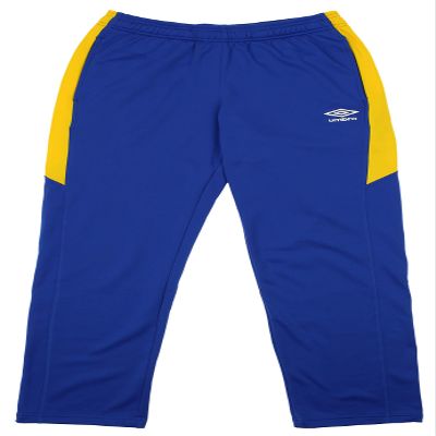 Umbro Mens Tech Fleece Pant Tw Royal/Sv Yellow Size M