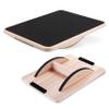 Yes4All Professional Rocker Balance Board for Physical Therapy | 17.5 Wooden Rocker Board for Balance & Rehabilitation Exercises (Black) view 1