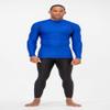 DEVOPS 3 Pack Men's Athletic Turtle Neck Long Sleeve Compression Shirts (Small, Black/Red/Blue) view 2