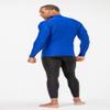 DEVOPS 3 Pack Men's Athletic Turtle Neck Long Sleeve Compression Shirts (Small, Black/Red/Blue) view 4