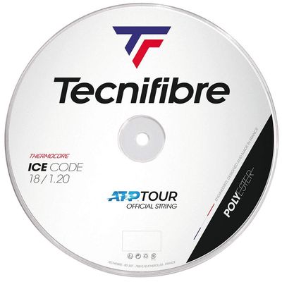 Tecnifibre ICE Code 18G (1.20mm) Tennis String 200m Reel - White