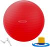 Fitvids Anti-Burst and Slip Resistant Exercise Ball Yoga Ball Fitness Ball Birthing Ball with Quick Pump, 2,000-Pound Capacity, Red, 26-inch, L view 1