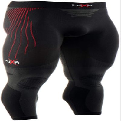 I-EXE Men's Compression Workout Pants for Running, Yoga, Gym, and Fitness, Long Pants | Medium
