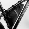 Bike Saddle Bag, Triangle Mountain Bicycle Bag Waterproof Bike Pouch for Outdoor Cycling (Color : Black) view 3