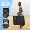 Franklin Sports Cornhole Set Includes 2 48 Inch x 24-Inch Targets, 8 Regulation Bean Bags, and Carry Bag view 3