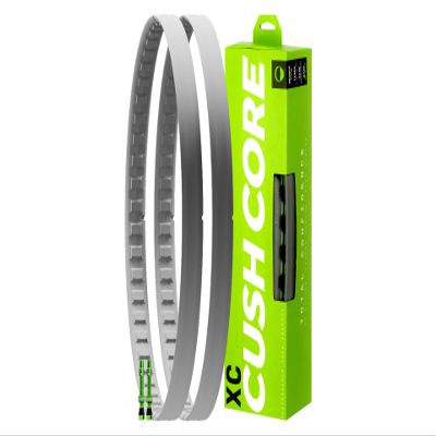CushCore XC Set - Includes (2) Tire Inserts, (2) Presta Valves & Rim Stickers, Easy At-Home Installation, Bicycle Tire Inserts, Helps Improve Ride Quality, Fits a 1.8"-2.4" Tire (2-Pack)