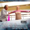 EDX Flat 12 Inch Resistance Bands for Fitness or Physical Therapy, Set of 3 Latex-Free Bands view 4