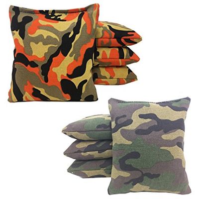 8 All Weather Cornhole Bags! Regulation Size and Weight! Resin Filled! 28 Colors You Pick! Handmade Johnson Enterprises, LLC