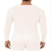 Fruit of the Loom Men's Classic Midweight Waffle Thermal Underwear Crew Top (1 & 2 Packs), Sandstone, X-Large view 3
