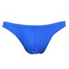 iiniim Men's Sexy Bikini Brief Silky Ruched Back Underwear Panties See Through Swim Briefs Swimwear Blue One Size view 1