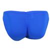 iiniim Men's Sexy Bikini Brief Silky Ruched Back Underwear Panties See Through Swim Briefs Swimwear Blue One Size view 2
