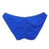 iiniim Men's Sexy Bikini Brief Silky Ruched Back Underwear Panties See Through Swim Briefs Swimwear Blue One Size view 4