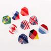SM SunniMix 24/27/36pcs Standard Flights Professional PET Tails Replacement Set Flags, 27 Flags view 4