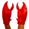 Giant Lobster Crab Claws Amor Golves Toy Costume Halloween Cosplay Props (One Size, Red) view 1