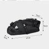 Bike Saddle Bag, Road Mountain Bicycle Bag Waterproof Bike Pouch for Bike Frame view 4