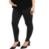Hybrid & Company Women's Super Comfy Stretch Maternity Leggings LM48224 1012 Black S view 1