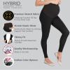 Hybrid & Company Women's Super Comfy Stretch Maternity Leggings LM48224 1012 Black S view 2