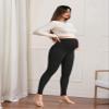 Hybrid & Company Women's Super Comfy Stretch Maternity Leggings LM48224 1012 Black S view 3