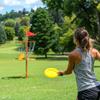 Yaheetech Disc Golf Basket Portable Disc Sports 12/24 Chain w/Basket Target and Double Steel Chains for Outdoor view 2