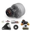 for Disc Brake Rotor Left Side Mounting Bicycle Motor with Thumb Throttle (Twist) view 1